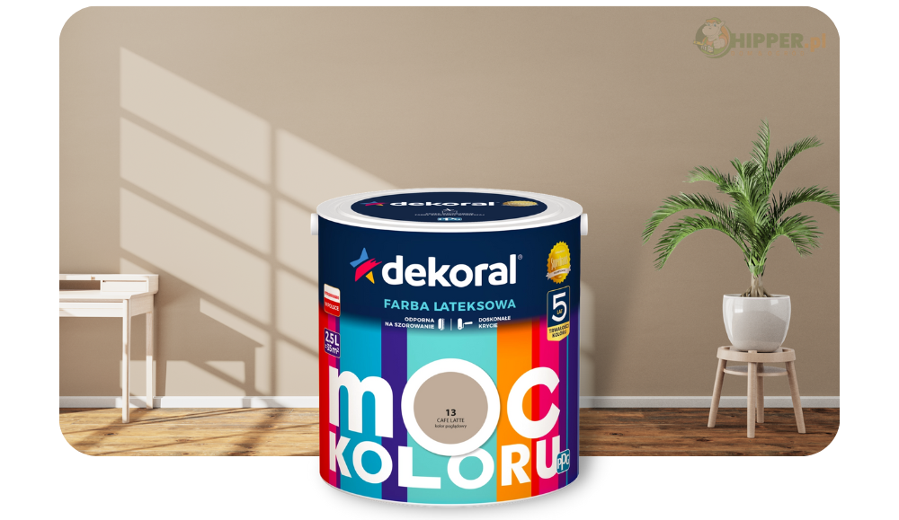 5 DEKORAL MOC KOLORU CAFE LATTE 2,5 L